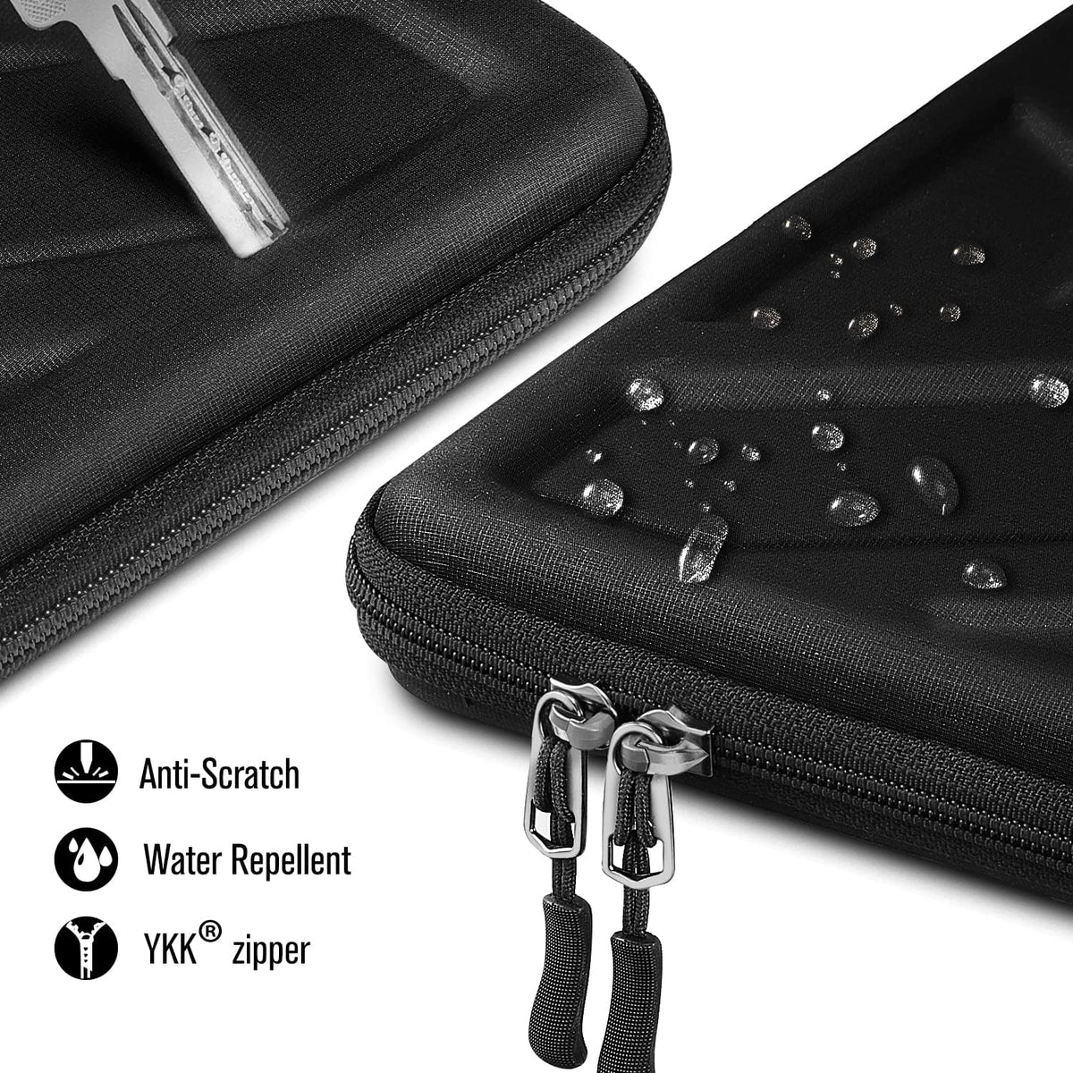 Hard Shell Laptop Sleeve Case for 15" Macbook Air M5/A3448 (2026) | 16" Macbook Pro M5 Pro/Max A3428 A3429 (2026) M4/M3/M2/M1, 15 Surface Laptop, Shockproof Computer Bag