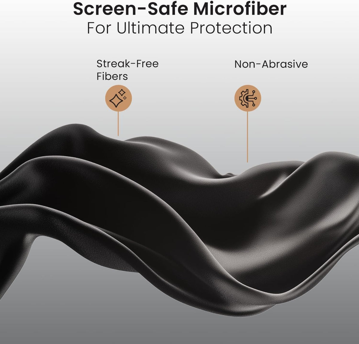 Screen Wipes (150 Pack) - Electronic Wipes, Computer Screen Cleaner Wipes for Electronics | Computer Screen Wipes & Laptop Cleaner, Phone Wipes, Car Screen Cleaner & More - Microfiber Included