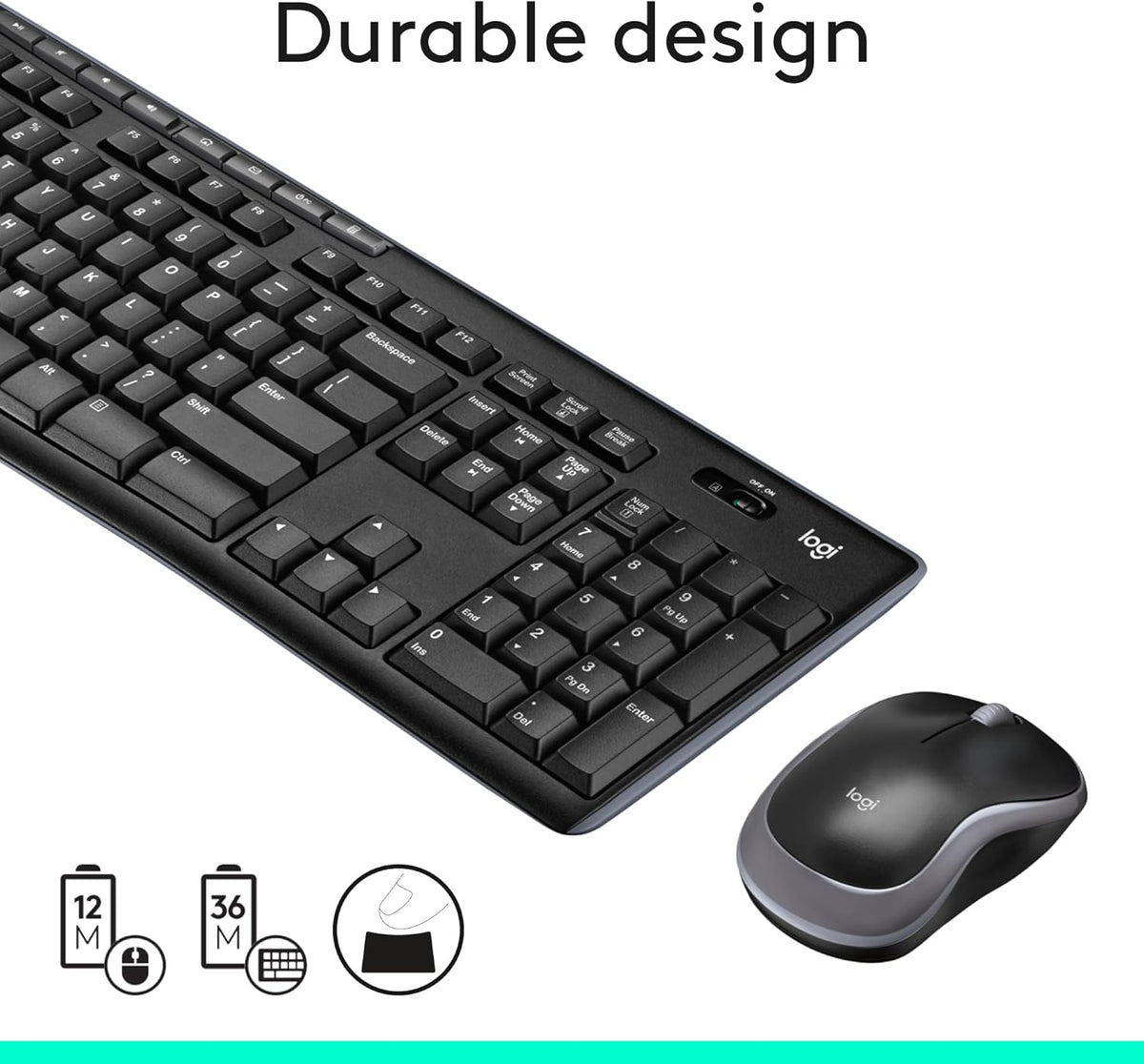 Logitech MK270 Wireless Keyboard and Mouse Combo