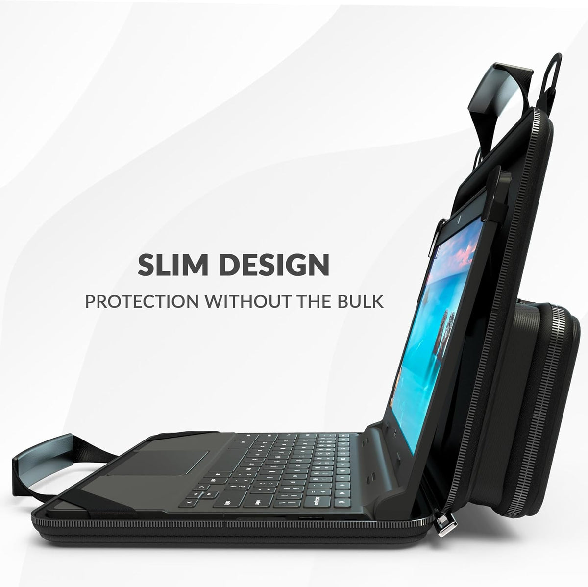 13-14 Inch Always on Pouch Work in Case for Chromebook and Laptops, Designed for Students, Classrooms, and Business