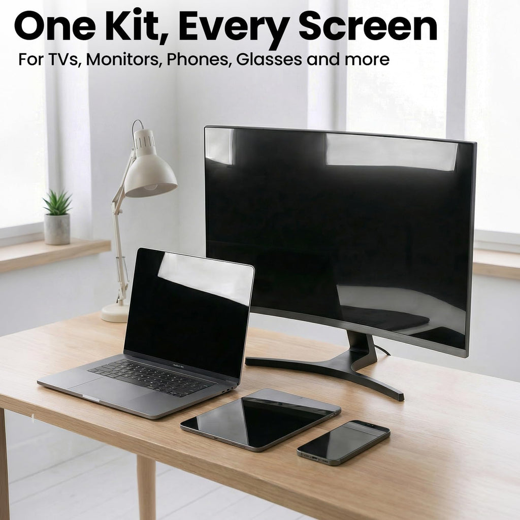 Screen Wipes (150 Pack) - Electronic Wipes, Computer Screen Cleaner Wipes for Electronics | Computer Screen Wipes & Laptop Cleaner, Phone Wipes, Car Screen Cleaner & More - Microfiber Included