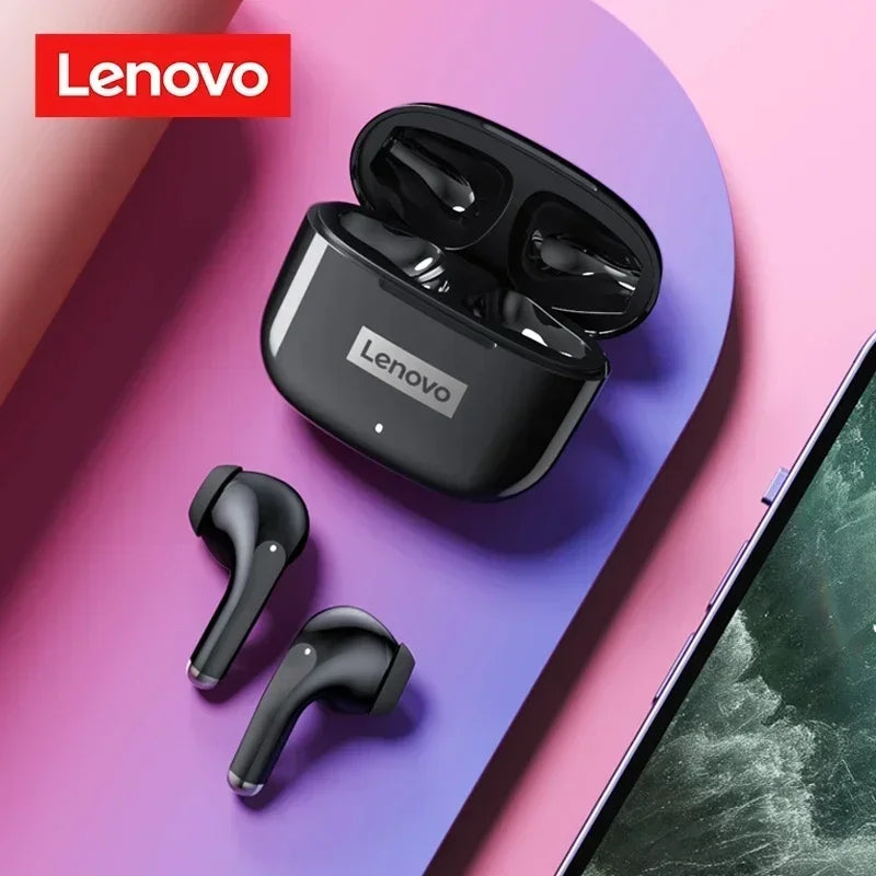 Original  LP40 Pro TWS Earphones Wireless Bluetooth Sports Noise Reduction Earphones Touch Control 250Mah Headset