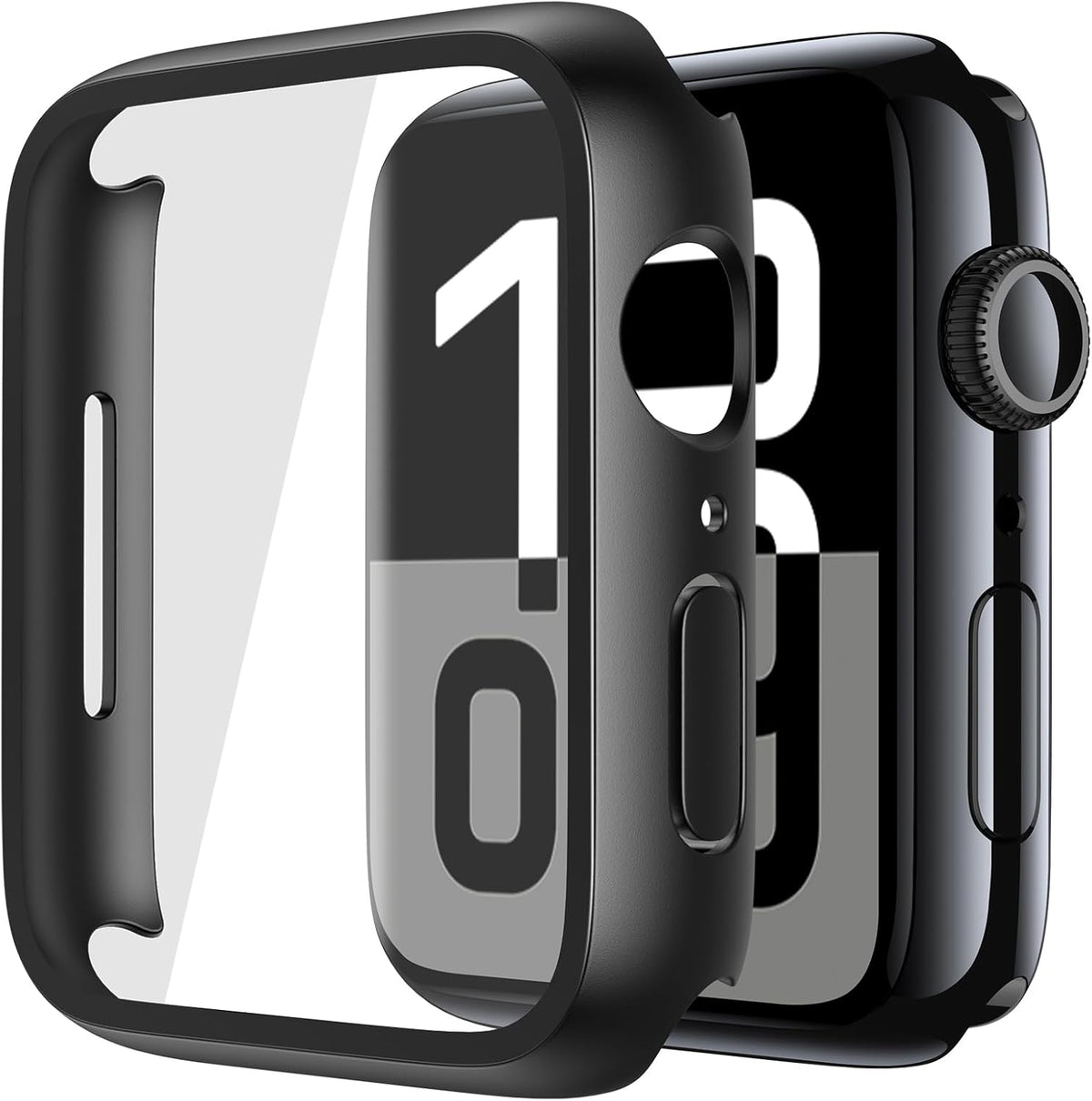 Protective Case with Screen Protector for 46mm Apple Watch Series 11/10